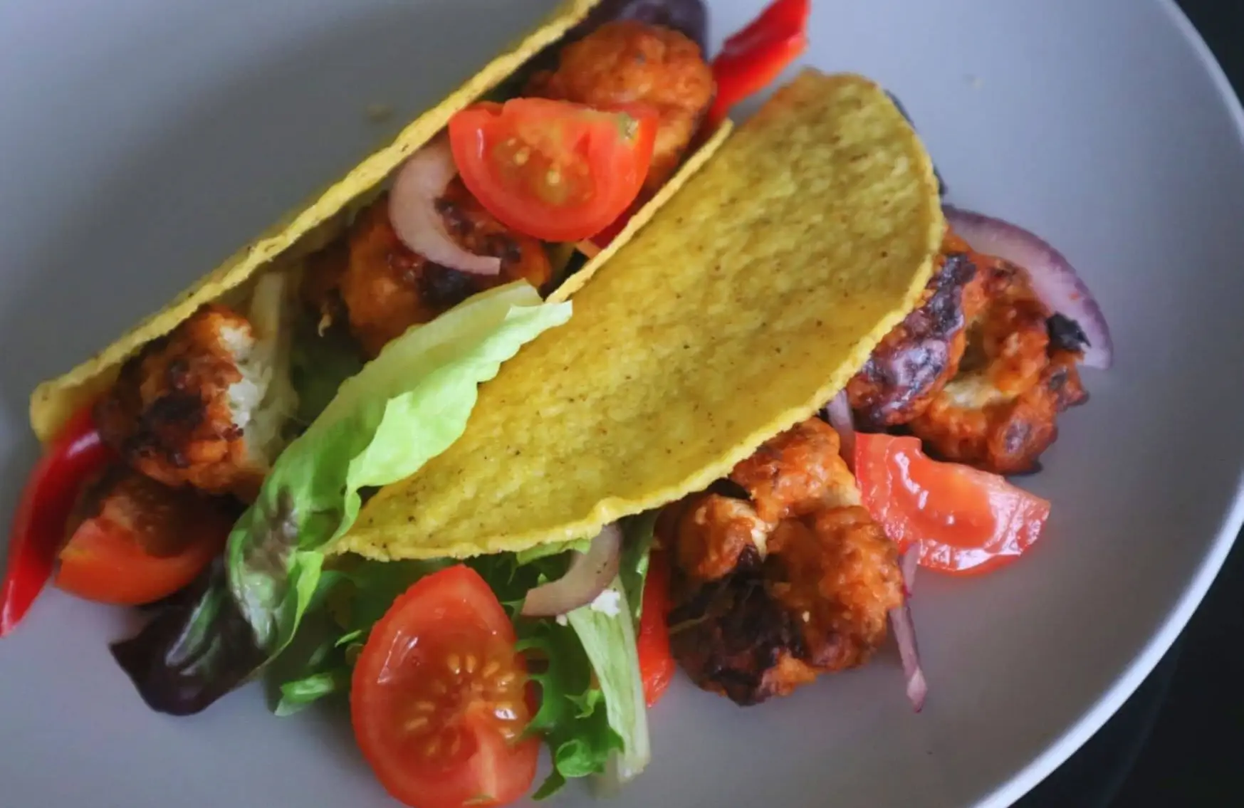 Veganski taco iz bivoljih kril