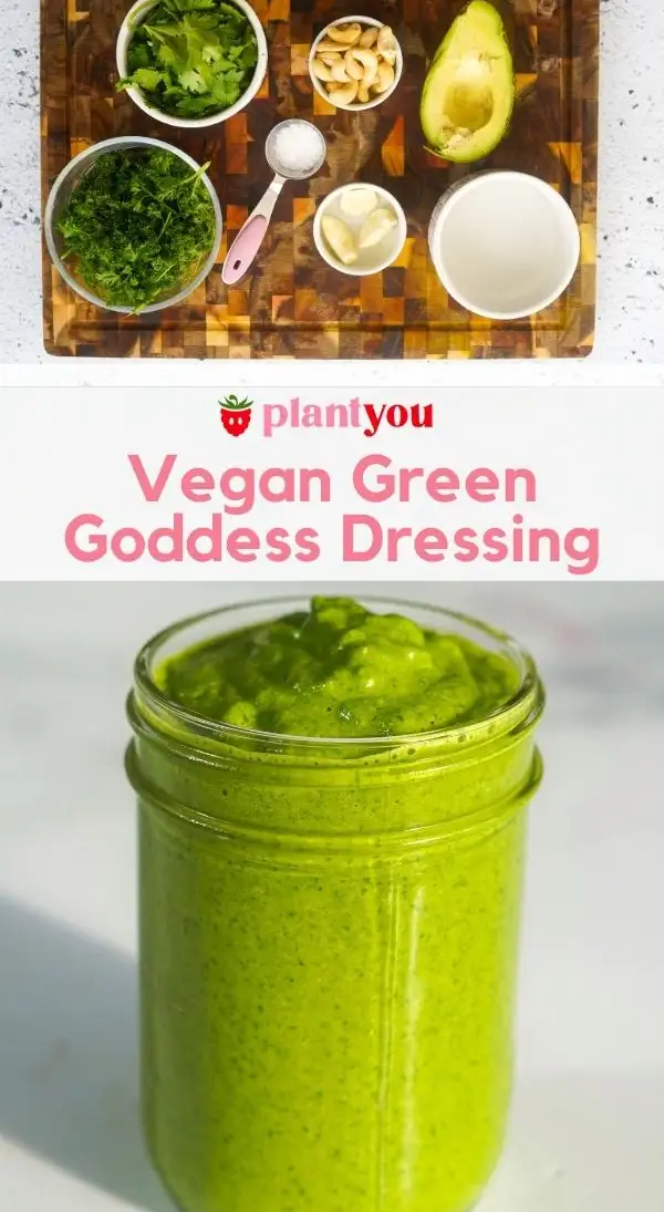 veganski preliv zelene boginje